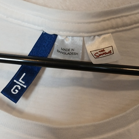 Divided by H&M THE SIMPSONS Size  Large T-shirt White - Picture 5 of 6